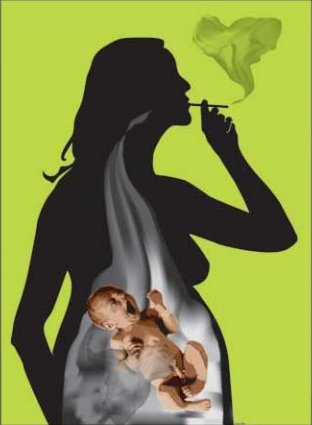 Курение провоцирует внематочную беременность